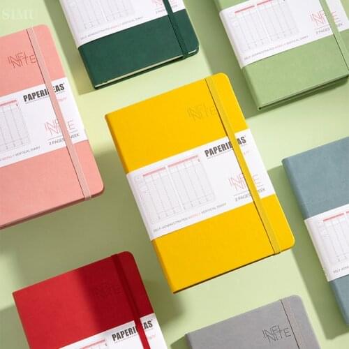 A5 Kawaii Journals Dot Notebooks 240 Page 100gsm Acid-free Paper Retro Diary Bandage Candy Color Journal Kawaii Notepad Agenda