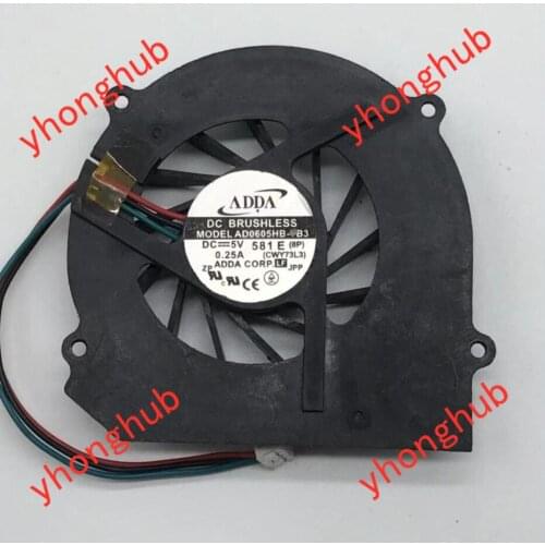 ADDA R50 R55 Cooling Fan AD0605HB-LB3 DC 5V 0.25A Laptop Cooling Fan