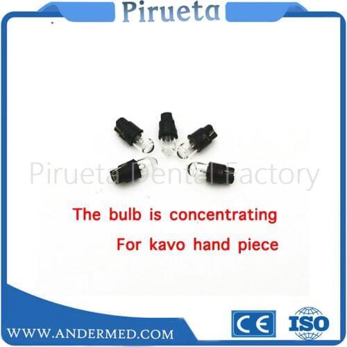 Free shipping for 10pcs Dental bulb for Fiber optical handpiece Dental light lamp compatible for kavo