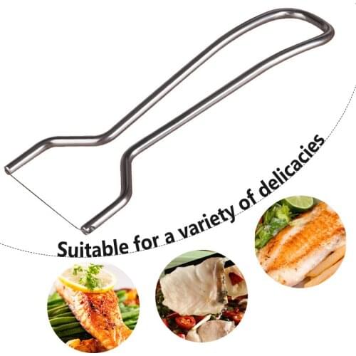 Stainless Steel Fish Scales Remover Easily Remove Fish Scales Cleaning Brush Scraper Kitchen Tool xqmg Seafood Tools Kitchen Too