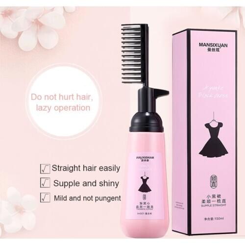 3 Sec Straight Hair Cream Hair Straightening Protein Treatment 1 Step Protein Smoothing Professional Results Straighir