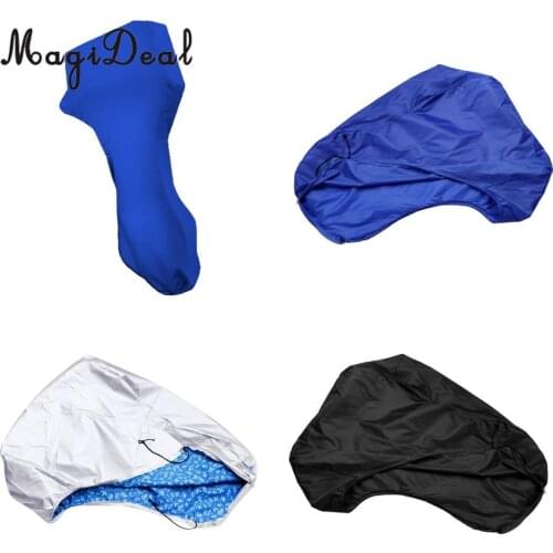 MagiDeal 5-150hp Full Outboard Boat Motor Engine Cover Dust Rain UV Sun Protection Shield Accessories - Choose Sizes & Colors