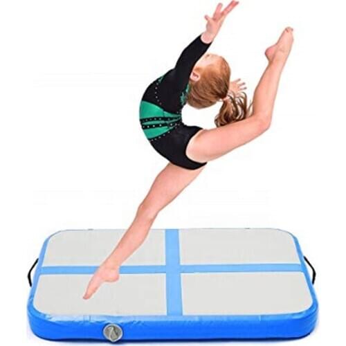 Mini Size Inflatable Air Track Mat With Pump 1*0.6*0.1m Air Block For Training Hot Sale Air Board DWF Cheerleading AirtracK