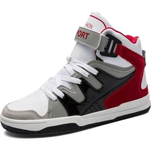 Basketball Shoes Men High-top Sports Air Cushion Basketball Athletic Mens Shoes non-slip Comfortable Breathable Retro Sneakers