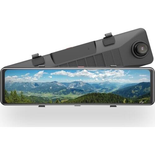 Newest 2K Dual Car Camera Recorder Dash Cam Gps Driving Dual Dvr 1296P Fhd Vehicle Blackbox Video Mirror Dashcam