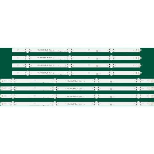 LED backlight strip 7 lamp for LG Innotek Direct 16Y 49inch 49LH60_FHD A B HC490DUN 49LH604V HC490DUN-ABRR1-211X LT-50C550