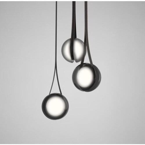 LED Nordic Minimalist Small Chandelier Creative Yo-Yo Bedroom Living Room Bedside Restaurant Bar Art Decoration Lighting