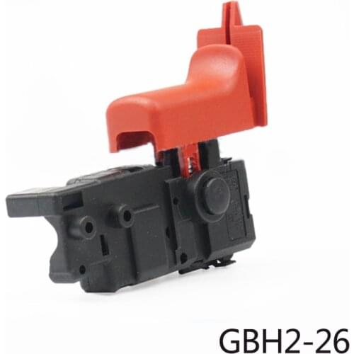 High-quality! Electric hammer Drill Switch with forward and reversal for Bosch GBH2-26,Power Tool Accessories