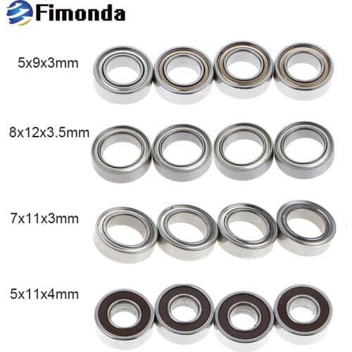 Wltoys 4PCS Ball Bearing Speed Car Parts For 1:12 RC Car Wltoys 12428 12423 0092 0093 0094 0095 Upgrade Parts