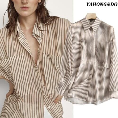 Коричневые блузки YAHONG&DO China At AliExpress