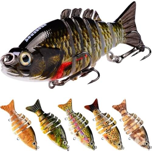 1PCS 10.68G/15.5G Minnow Sinking Fishing Lures Section Bait Multi Jointed Bait Crankbait Artificial Japan Sea Fishing Tackle