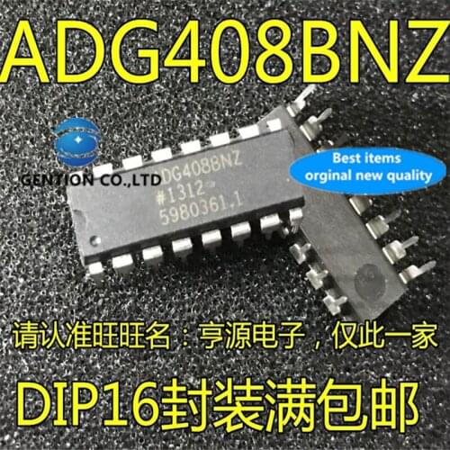 10Pcs ADG408 ADG408BN ADG408BNZ DIP16 in stock 100% new and original