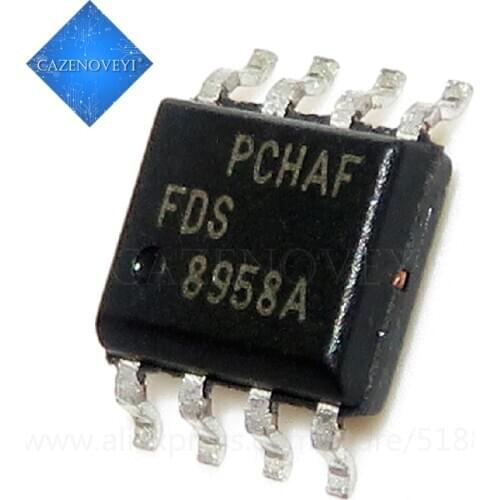 10pcs/lot FDS8958A FDS8958B FDS8958 8958A SOP-8 In Stock