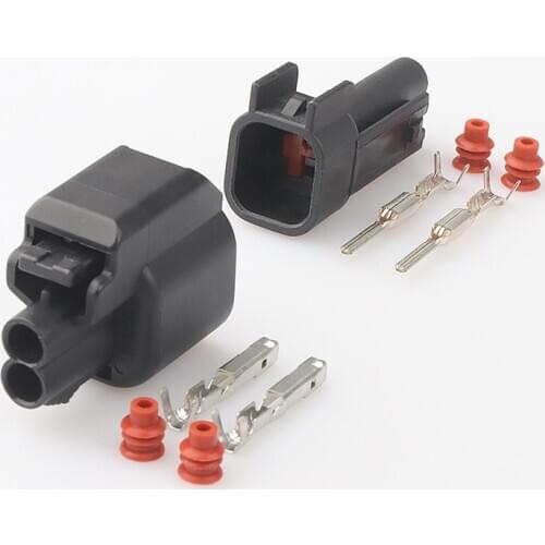 2Pin male and female Car nozzle plug nozzle methanol modification plug connector for Chevrolet