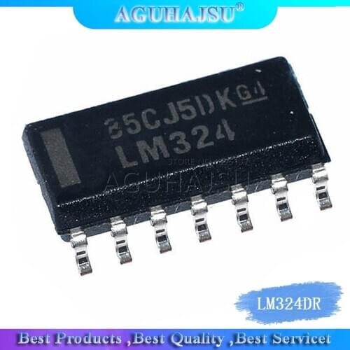 20pcs/lot LM324DR LM324DT LM324 SOP-14