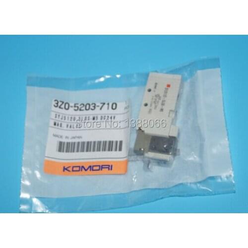 3pcs free shipping 3Z0-5203-710,SYJ5120-5L0S-M5,Komori machine original valve,spare parts for Komori printing machine