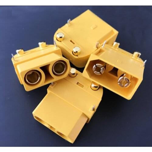 3pcs Amass XT90PW 4.5mm Gold Plated Banana Plug model circuit board AYG00017