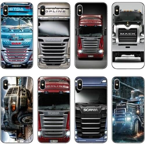 Accessories Phone Case Super Cool Heavy Truck Car For iPhone 12 11 Pro Max Mini XS Max XR X 8 7 Plus 6 6S Plus 5 5S SE 2020