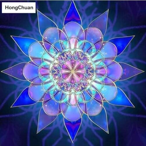 Diamond embroideryreligious mandala picture5DDIY diamond paintingsquare/round diamond inlay rhinestone picturemosaic crossstitch