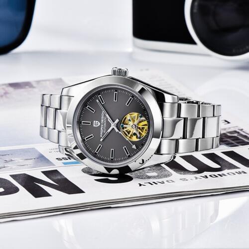 PAGANI DESIGN 2020 Top Brand Men Mechanical Watch Stainless Steel Automatic WristWatch Luxury Sports Watch Men relogio masculino