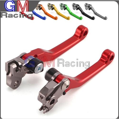 Motorcycle CNC Billet Pivot Foldable Brake Clutch Levers For HONDA CRF250R CRF450R CRF 250R 450R 2007-2017 Dirt Bike Motocross