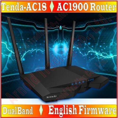 Eng-Firmware Dual-Core CPU Dual Band 1900M Wireless Wifi Router WiFi Repeater 11AC 2.4G/5GHz, Supports DD-WRT / Tomato Firmware