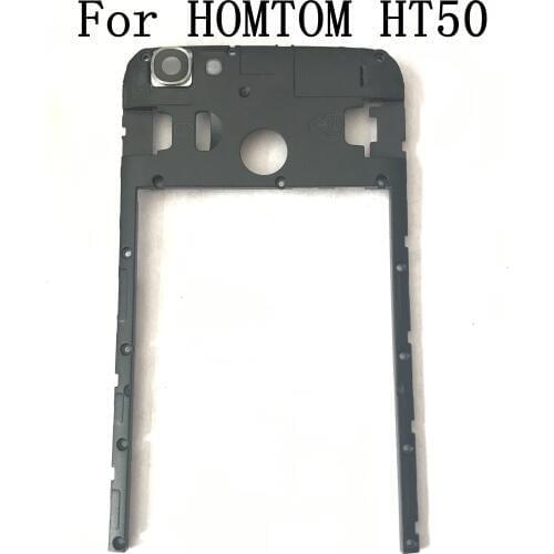 HOMTOM HT50 Used Back Frame Shell Case + Antenna For HOMTOM HT50 Repair Fixing Part Replacement