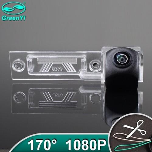 Full HD AHD 1080P Fisheye Lens Car Reverse Backup Vehicle Rear View Camera For VW Magotan Polo Bora Golf Jetta T5 Skoda Superb