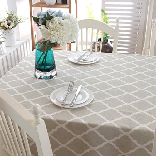 Byetee Plaid Printed Decorative Table Cloth Tablecloth For Kitchen Home Decor Dining Table Cover Rectangular Tables