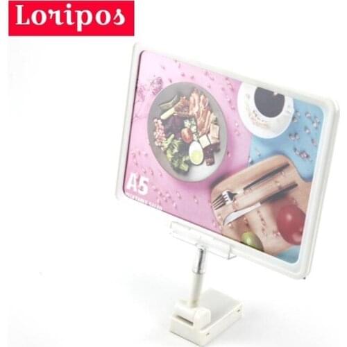 Magnetic Base Desk Sign Frame Combo A4 A5 A6 Price Tag Poster Holder Display Rack Freezer Advertising Stand Pop Clip Magnet Grip
