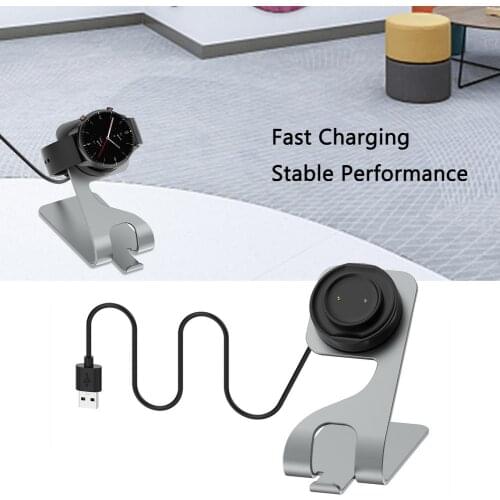 Aluminum Alloy Charger Stand For Huami For GTR2 USB Charging Station Smartwatch For Bip U/GTS 2e/GTS2 Mini Fast Charge Stand