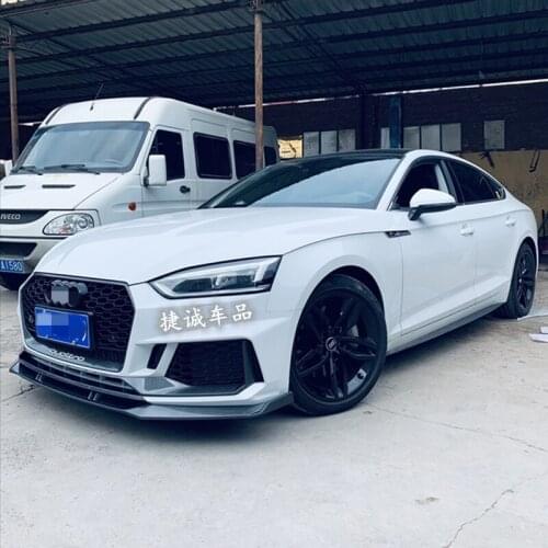 Applicable to 17-20 S5 Refitted Upgraded Rs5 Zhongwangda Surround Front Bumper and Rear Bumper,Audi A5