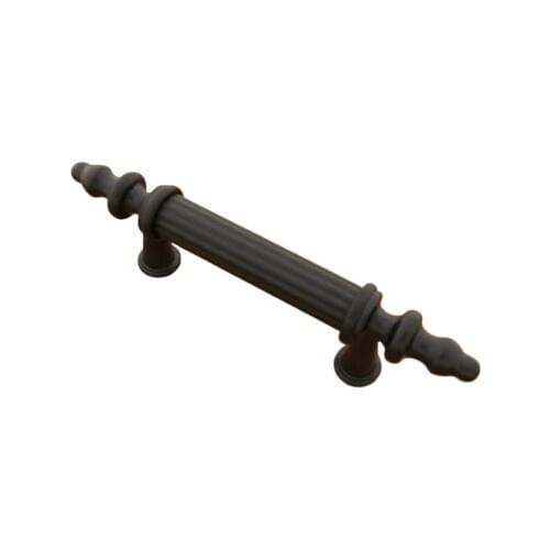 SERESSTORE Arvax Kumru Tall Handle Matt Black Wardrobe Cloakroom