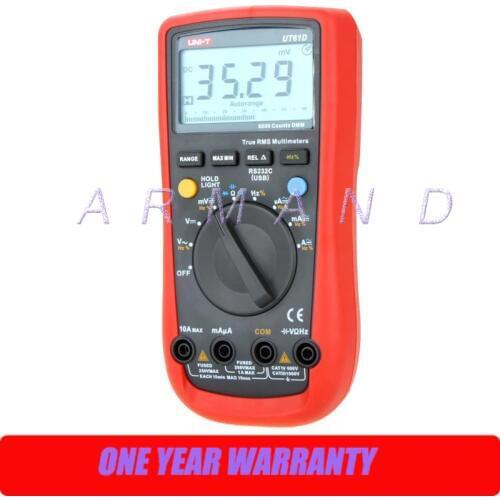 Standard Digital Multimeters UT61D