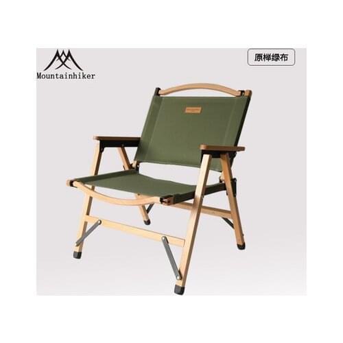 New Camping Chair Outdoor Folding Chair Wood Relax Camp Chairs Portable Foldable Picnic Chairs Garden Furniture for BBQ Party