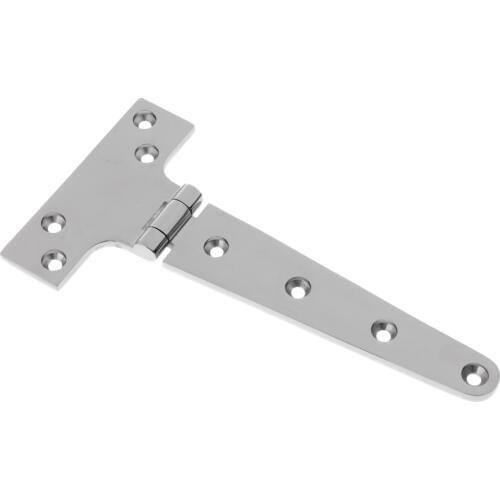 3 Set 316 Stainless Steel Tee Hinges Cabinet Door & Gate T Hinge - 203 x 98 x 5mm