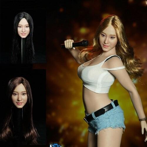 In Stock SUPER DUCK 1/6 SDH020A SDH020B SDH020C Suntan Head Sculpt Fit 12" Female Phicen TBL Figure Body