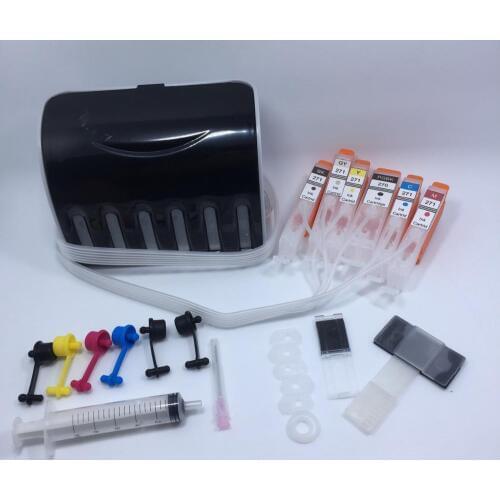 YOTAT 6Color CISS ink cartridge PGI-270XL PGI270 PGI-270 CLI-271 for Canon PIXMA MG7720 TS8020 TS6020