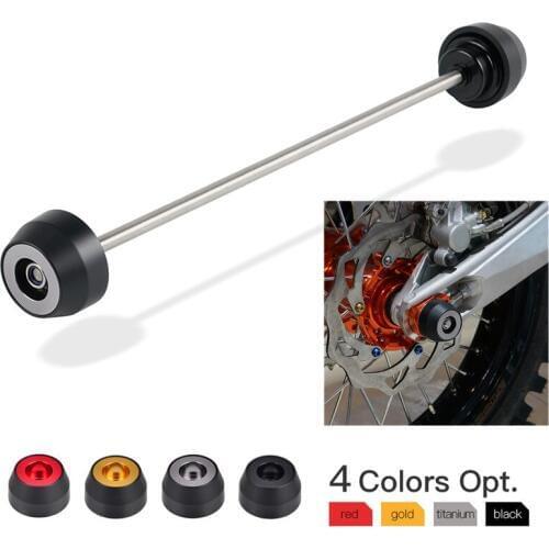 NICECNC Rear Axle Sliders Rear Wheel Fork Slider Protector FOR Triumph Daytona 675 675R Street Triple R RS RX S