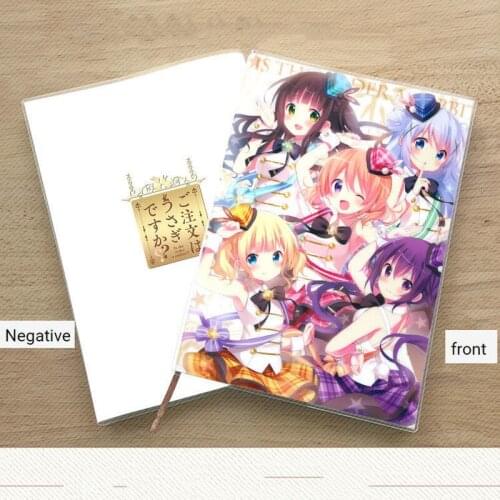 Go Chuumon Wa Usagi Desuka Wonderful Party Notebooks Cute Sketchbook Anime Student Notebook Kawaii School Supplies Sustationery