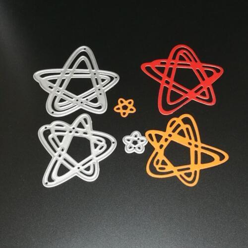 Stars die cuts,metal die cutting dies in scrapbooking embossing folder suit for cutting machine