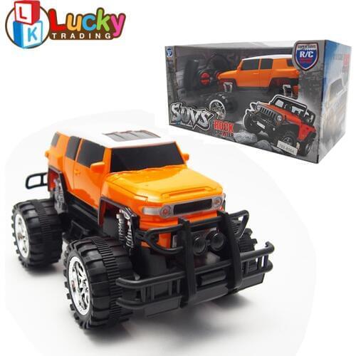 New 1:18 SUV Vehicle Cool Radio Control Car Toy Big Wheels RC Jeep Remote Control Car Trucks with Light for Kids Children Wltoys