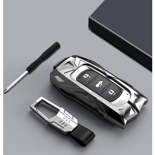Zinc Alloy Key Case Holder Shell for Geely Atlas SUV Boyue borui Coolray Emgrand NL3 EX7 X7 EC7 GX7 EC715 RV EC718 GT GE SC6 GC9