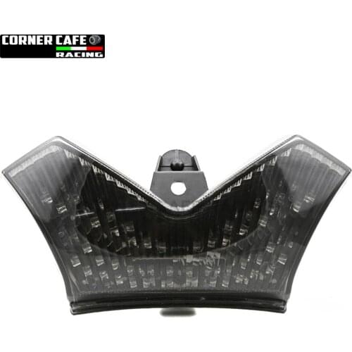 For KAWASAKI NINJA ZX14 ZX14R ZZR1400 2006-2014 Integrated Tail Light Turn Signal Indicator Brake Running DRL Smoke LED 13 12 11