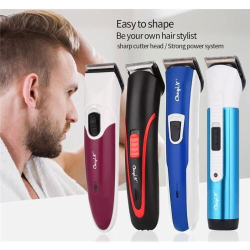 Rechargeable Powerful Hair Trimmer Electric Clipper Barber Haircut Shaving Machine Cordless Beard Cutter Man Hair Styling Tool