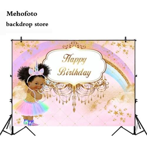 Mehofoto Newborn Birthday Party Photography Backdrops Baby Shower Backgrounds for Photo Booth Studio Little Prince Backdrop 806