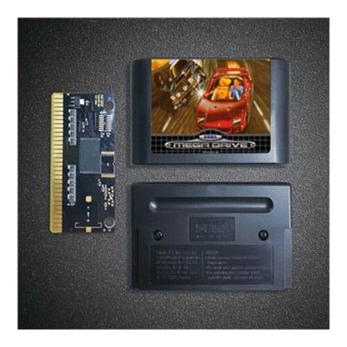 Turbo Outrun - 16 Bit MD Game Card for Sega Megadrive Genesis Video Game Console Cartridge