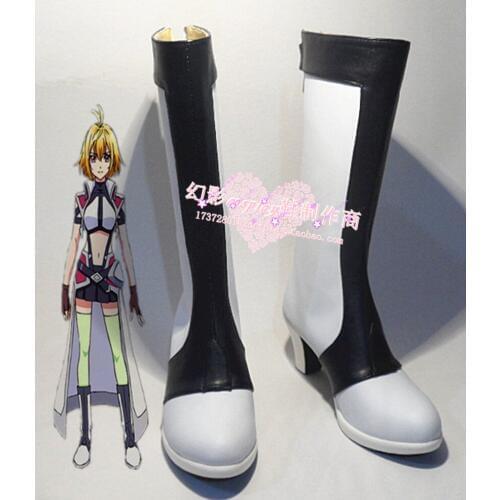 Cross Ange Cosplay Ange Long Halloween Cosplay Shoes Boots H016