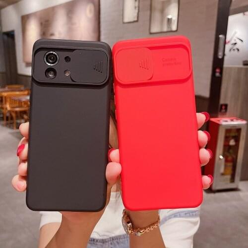 Fashion Candy Color Camera Lens Protect Phone Case For XiaoMi 11 Poco X3 Case For Redmi Note 10 9 8 Pro 9A 9C 10S Soft TPU Cover