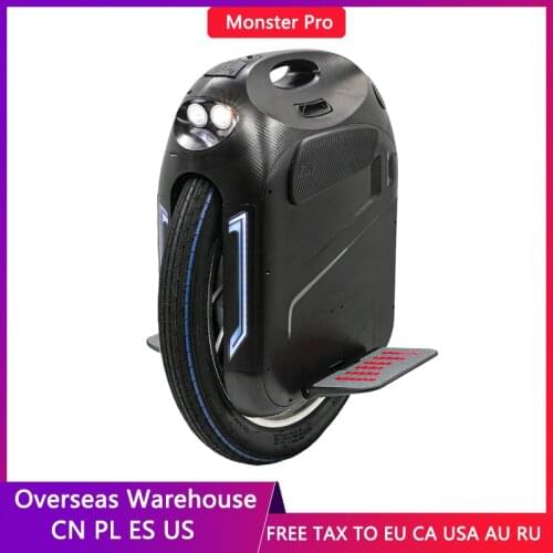 Pre-sale Gotway Monster Pro Monowheel Electric Unicycle One Wheel 100V/3600WH 3500W motor No-load speed 106km/h 24 inches